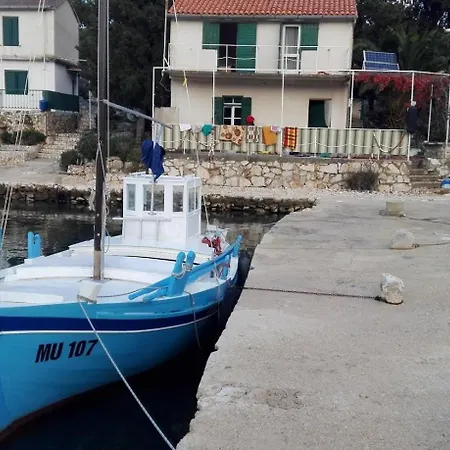 Secluded Fisherman's Cove Bizikovica, Kornati - 25469 בית נופש Bizikovica